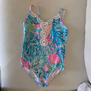 Lilly Pulitzer Girls Bathing Suit size 14